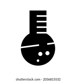 flask icon or logo isolated sign symbol vector illustration - high quality black style vector icons

