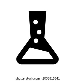 icono de frasco o logotipo símbolo de signo aislado ilustración vectorial - iconos vectoriales de estilo negro de alta calidad
