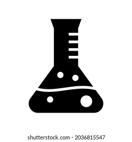 flask icon or logo isolated sign symbol vector illustration - high quality black style vector icons
