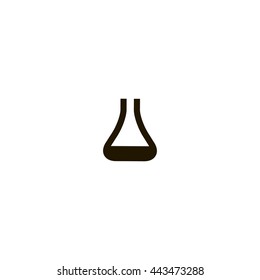 flask icon. flask sign