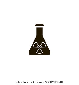 flask icon. sign design
