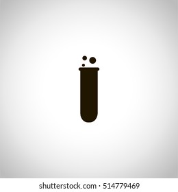 flask icon. sign design