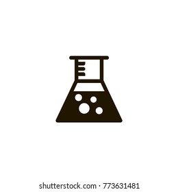 flask icon. sign design