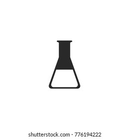 flask icon. sign design