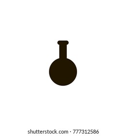 flask icon. sign design