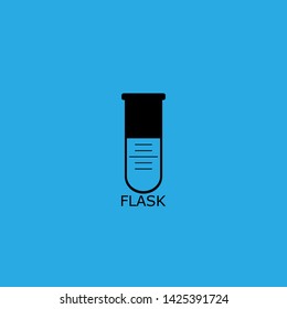flask icon sign signifier vector