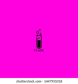 flask icon sign signifier vector