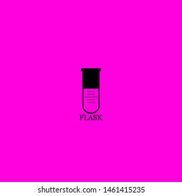 flask icon sign signifier vector
