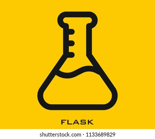 Flask icon signs