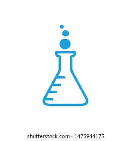 flask icon symbol design vector