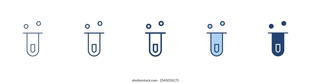 Icono de frasco Conjunto de símbolos colección