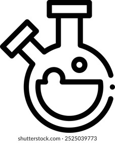 ícone do balão. Design De Estilo Linear Fino Isolado Em Plano De Fundo Branco