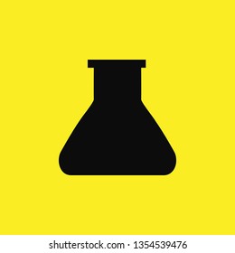 flask icon vector
