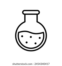 flask icon vector design template simple and clean