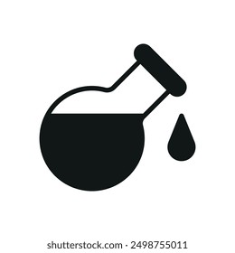 Flask icon vector design templates simple and modern concept