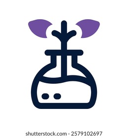 flask icon. vector dual tone icon for your website, mobile, presentation, and logo design.