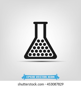 Flask icon vector illustration EPS 10.