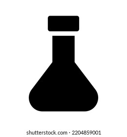 Flask Icon Vector Symbol Design Illustration