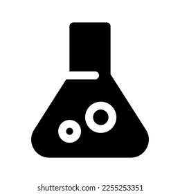 Flask Icon Vector Symbol Design Illustration