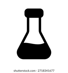 Illustration zum Entwerfen eines Vektorsymbols in Flaschen