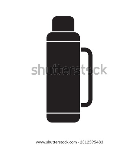 flask icon vector template illustration logo design