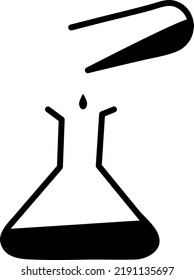 Flask Icon for website design and desktop envelopment, development..eps

