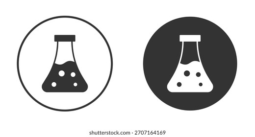 Flask icon for website design, logo for web and apps.