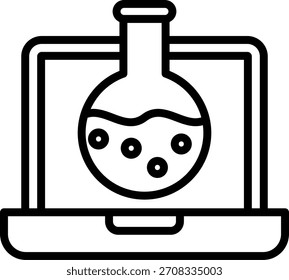 Icono de frasco para su proyecto