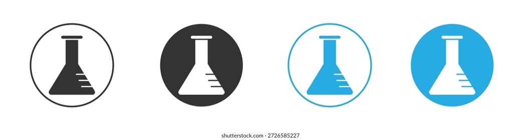 Flask icons, for mobile concept and web design. vector illustration. EPS10