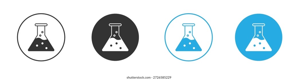 Flask icons, for mobile concept and web design. vector illustration. EPS10