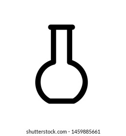 Flask icon,vector illustration. Flat design style. vector flask icon illustration isolated on White background, flask icon Eps10. flask icons graphic design vector symbols.