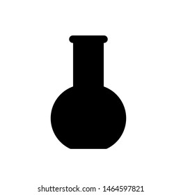 Flask icon,vector illustration. Flat design style. vector flask icon illustration isolated on White background, flask icon Eps10. flask icons graphic design vector symbols.