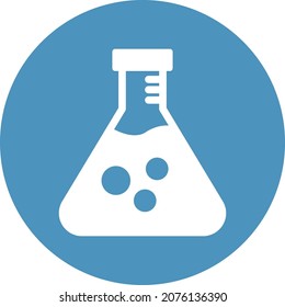 Flask Isolated Vector icon which can easily modify or edit


