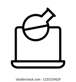 flask lab laptop 
