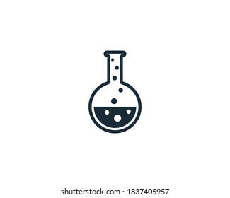 Vorlage für die Illustration des Bläserglasbildes des Fläschchens