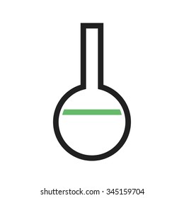 Flask, laboratory, glass icon vector image. Can also be used for education and science. Suitable for use on web apps, mobile apps and print media.