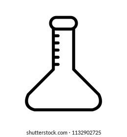 Flask Line Icon