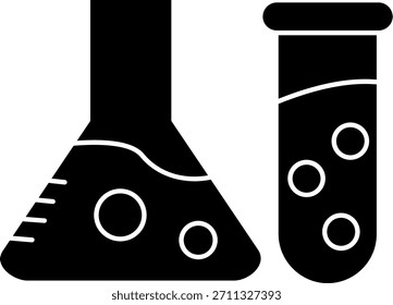 Diseño de icono de Vector de línea de frasco