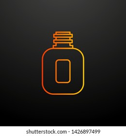 flask nolan icon. Elements of camping set. Simple icon for websites, web design, mobile app, info graphics