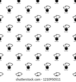 Flask pattern vector seamless repeating for any web design