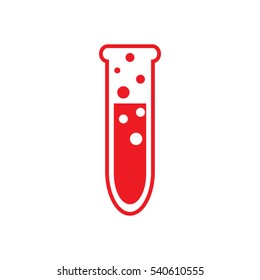 flask, research, icon, vector illustration EPS 10