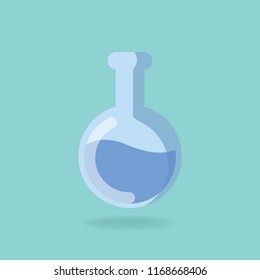 Flask. Test tube