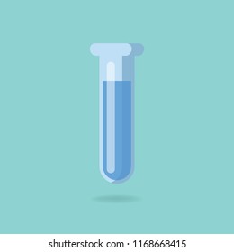 Flask. Test tube