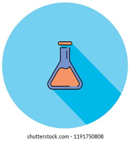 flask tube lab