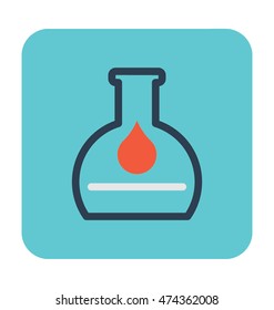 Flask Vector Icon