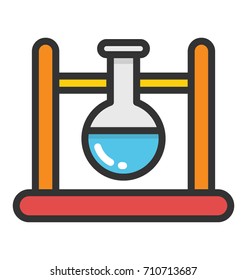 Flask Vector Icon