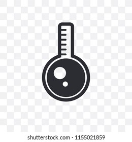 Flask vector icon isolated on transparent background, Flask logo concept