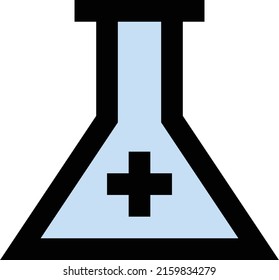 Flask Vector illustration on a transparent background.Premium quality symmbols.Stroke vector icon for concept and graphic design.