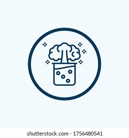 flasks icon isolated on white background from science collection. flasks icon trendy and modern flasks symbol for logo, web, app
