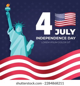 Flat 4 july independence day 